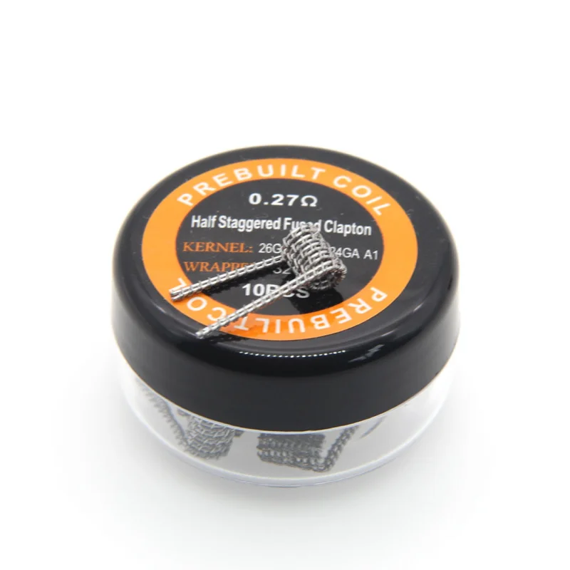 Готовые катушки Core Super Clapton/Juggernaut /Staggered /Hero Alliance/Half staggerfused Clapton для вейпа RDA