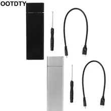 Тип C до USB 3,1 для M.2 NGFF SSD мобильный жесткий диск Box адаптер карты внешний защитный корпус для m2 SSD SATA USB 3,1 2230/2242/22