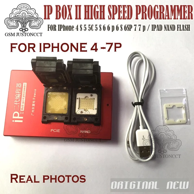 

2019 IP Box 2 th Newest IP BOX V2 High Speed Programmer NAND PCIE Programmer for iPhone 4S 5 5C 5S 6 6P 6S 6SP 7 7P