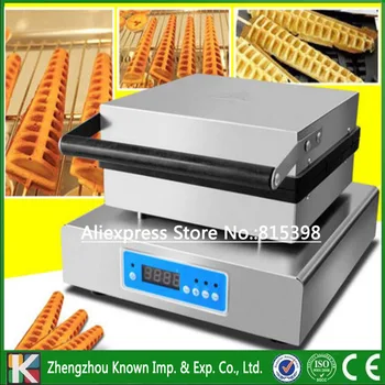 

220V/110V hot selling 4 PCS lolly waffle making machine / electrical pine waffle maker with Digital control system