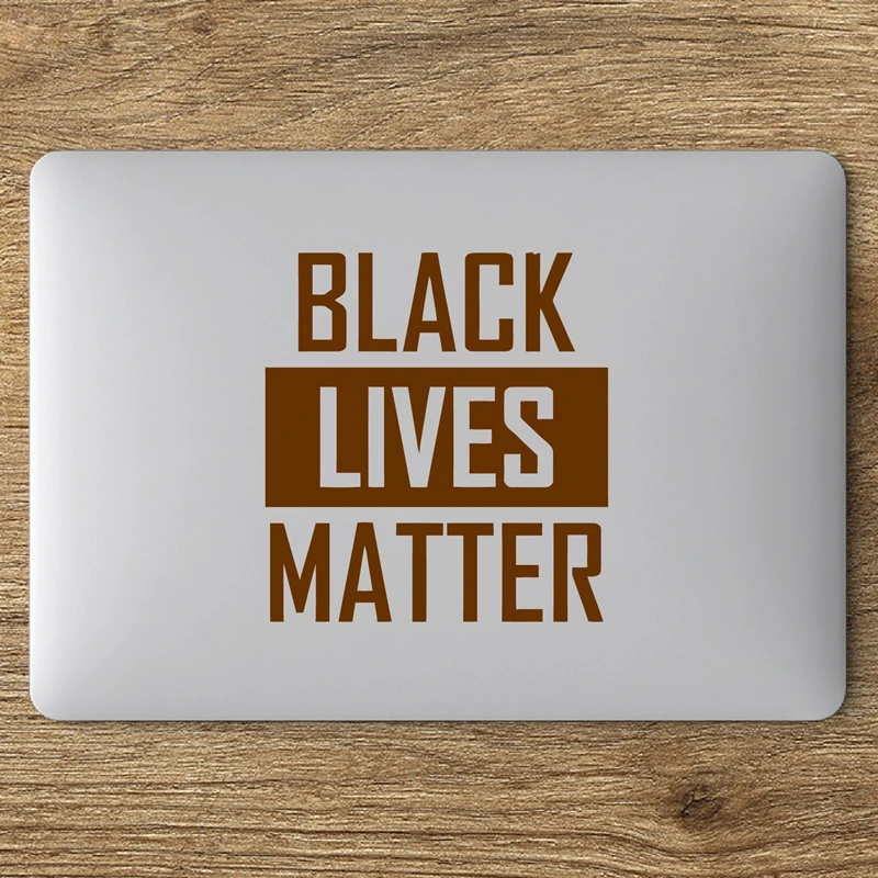 Black Lives Matter Vinyl Decal Laptop Decor