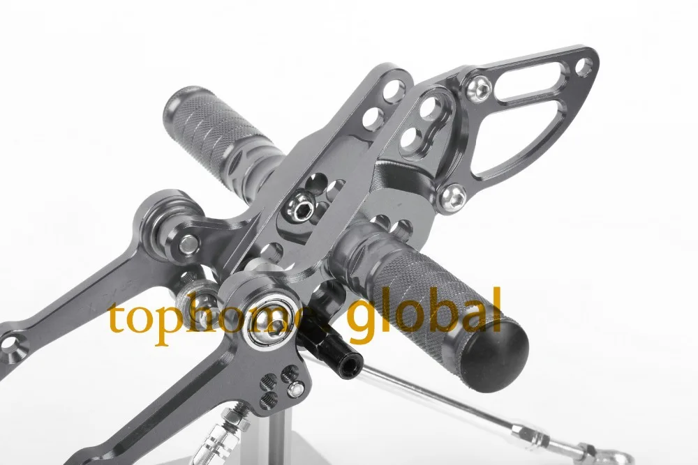 

CNC Foot Pegs For DUCATI STREETFIGHTER 848 Titanium Color Rear Set Motorcycle Parts
