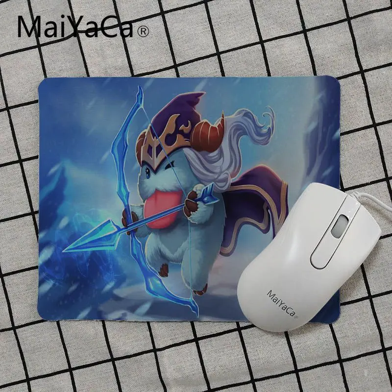 MaiYaCa, Новое поступление, Poro League Of Legends, коврик для ноутбука, компьютера, коврик для мыши, резиновый коврик для мыши, компьютерная игра, планшет, коврик для мыши для dota2 - Цвет: 25X29cm