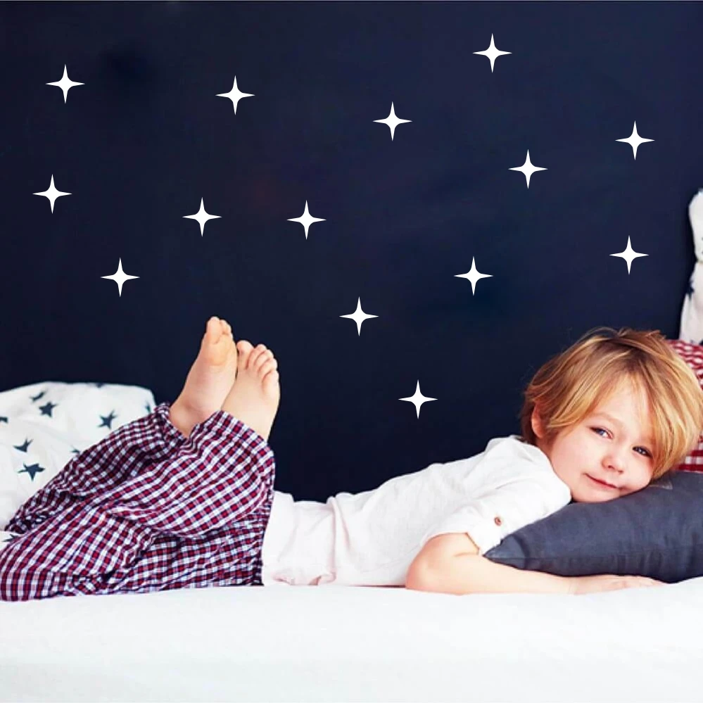 

Creative Stars Art Murals DIY Cross Patterns Vinyl Wall Decal Stickers for Kids Room Nursery