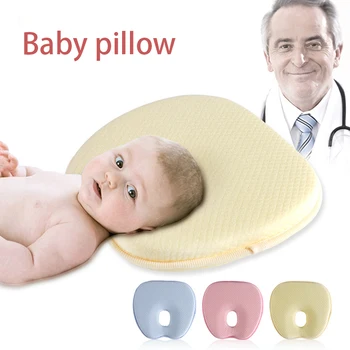 

Baby pillow newborn anti migraine correction corrective pillow Children's memory pillow Baby memory space cotton slow rebound