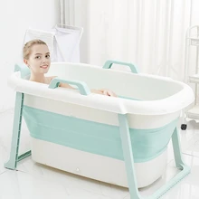 Thicken Bath Barrel Adult Folding Bath Home Full Body Tub Tub Adult Bath Barrel Plastic Bathtub Inflatable Bath Tub Kids