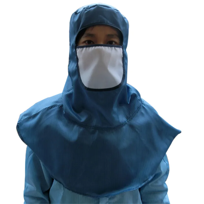 The anti-electrostatic work hat takes the mouth-muffle dust palliative food safety helmet factory car to have no dust shawl hat The anti-electrostatic work hat takes the mouth-muffle dust palliative food safety helmet factory car to have no dust shawl hat