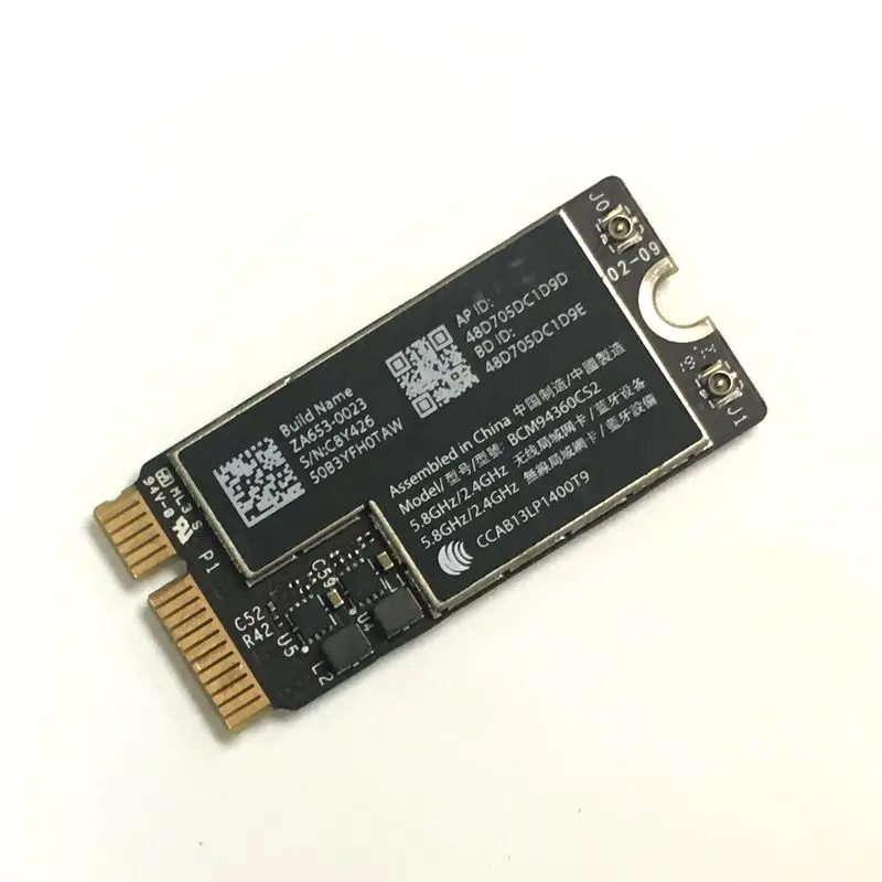 Новая беспроводная карта BCM94360CS2 AC Wi Fi Bluetooth BT 4 0 802.11ac для Macbook Air 11 A1465 13 дюймов A1466 2013