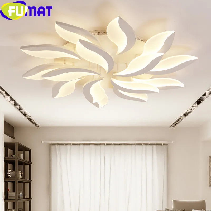 

FUMAT New Arrival Modern Led Chandelier for Living Room Bar Dinning Room Bedroom Art Lights Acrylic Lampshade Lighting Fixtures