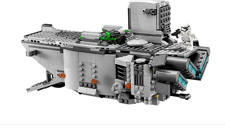 Star Wars First Order Transporter Model Building Blocks Bricks Toys Compatible With LegoINGly Starwars 75103 Children Model