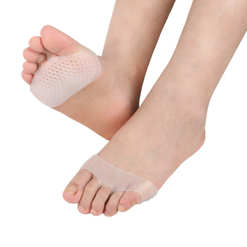 

Ankle Support Medical Honeycomb Silicone Gel Anti-slip Breathable Forefoot Half Yard Insoles Pain Relief Toes Ankle Protector