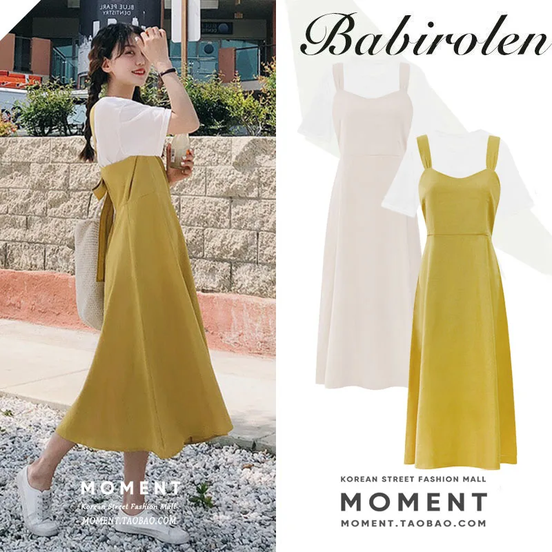 

One Piece Summer Spring Dress Sleeveless Spaghetti Strap Long Dress Vintage Robe Longue Vestido Largo Vestiti Lunga