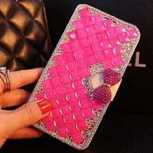 New!!! Lenovo S60 case,5 color Bling Bling Luxury Rhinestone mobile phone protection bags Lenovo S60 S60-T S60-W Free shipping