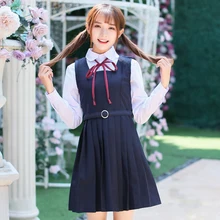 Spring Japanese School students Girl Uniform Naval College Style Sailor Uniforms Suit Japanese Korea Girls Student Uniform Sets цена Spring Japanese School students Girl Uniform Naval College Style Sailor Uniforms Suit Japanese Korea Girls Student Uniform Sets цены онлайн