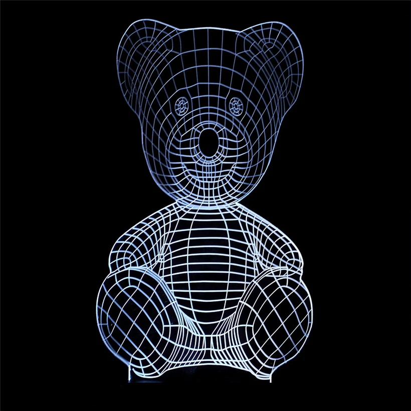 bear 3D night light (14)