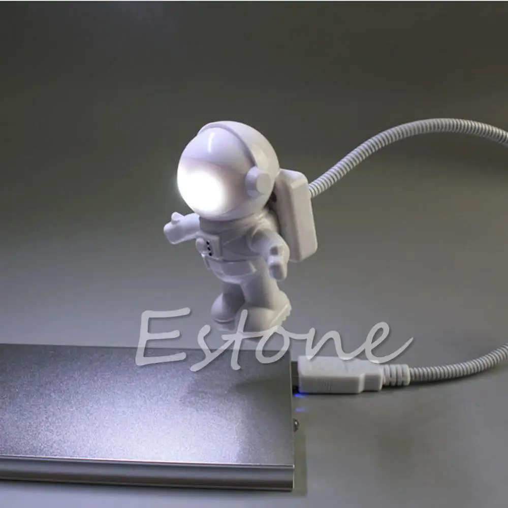 Deek Robot новый стиль мини USB гибкая космонавта астронавта Ночная Светодиодная лампа