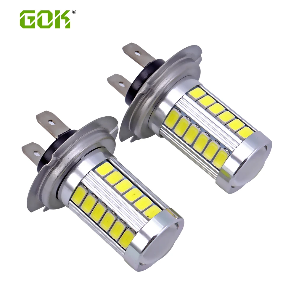 

2 x High Power light h4 H7 LED Light 30w 5730 Led Chip 33SMD Fog Light Headlight Driving DRL Car Light Auto Lamp Bulb Fog lamp
