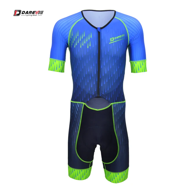 Special Offers Darevie summer short sleeve cycling skin suit professional cycling wear suits 