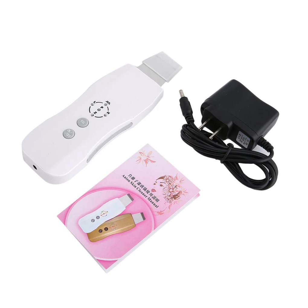 

2018 HOT Sale Deep Cleansing Ultrasonic Skin Spatula Anion Skin Ionic Technology for Natural Exfoliation & Nourishment