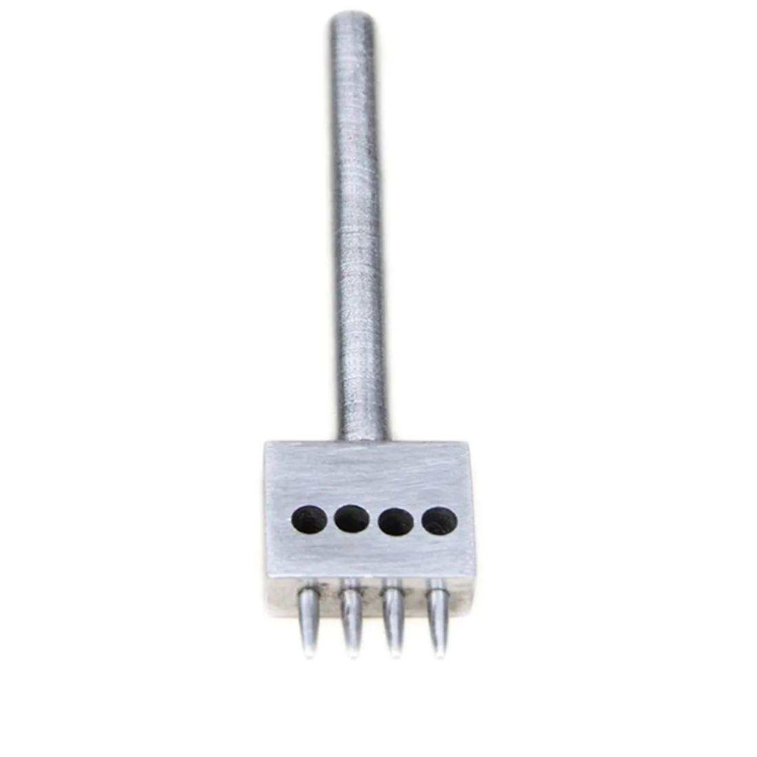 Round Row Punch Drilling Tools 2/4/6 Prong Leather Craft Hole 4mm Leather Spacing Hole Tool 1mm Hole Diameter Punch Tools