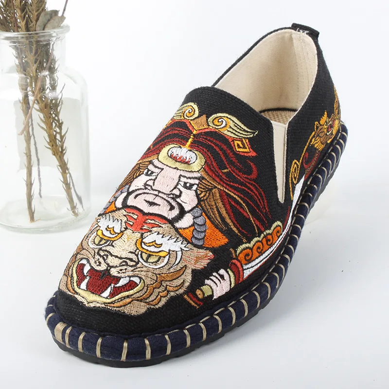 

Men Canvas Shoes Simple Casual Mens Loafers 2019 Autumn High Quality Anti-Slip Comfortable Vulcanized Shoes Man Flats Size752