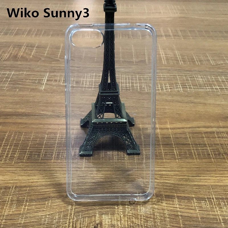 Прозрачный силиконовый чехол для wiko sunny 3 sunny3 mini Plus противоударный телефона