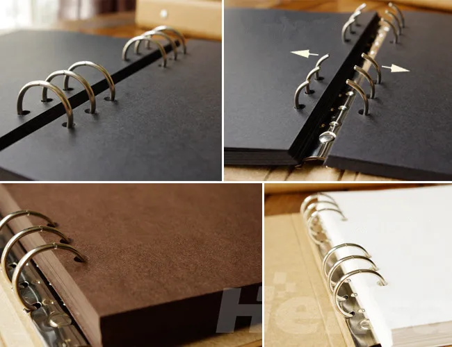 Kraft Paper Loose Leaf Handmade Scrapbook