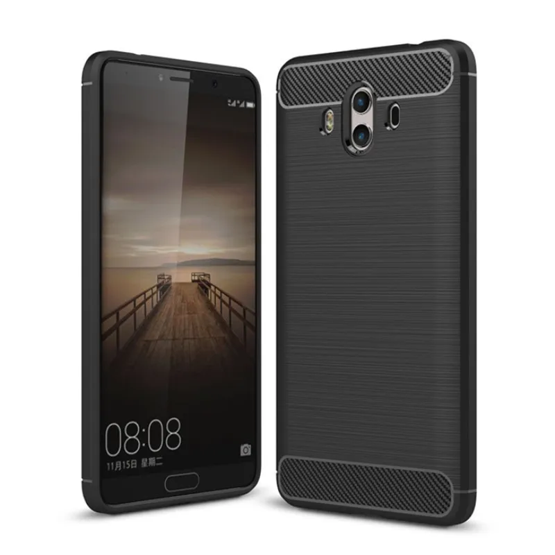 

For Huawei Mate 8 9 10 20 Pro Case Luxury Carbon Fiber Soft TPU Shockproof Rugged Cover For P8 P9 P10 Lite P20 P30 Pro Coque