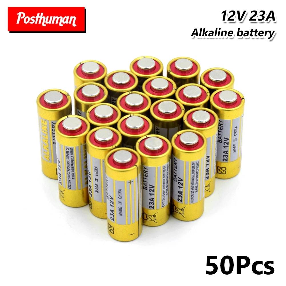 100% Новый оригинальный щелочный аккумулятор 12 В 23A 23GA MS21 A23 E23A V23GA для дверного