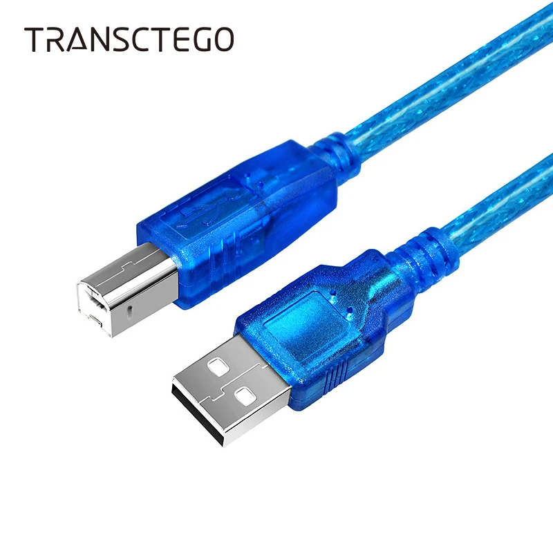 Кабель удлинитель для принтера USB 2 0 тип A B штекер 1 5 м 3 10 м|Кабели передачи данных|