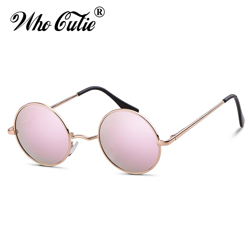 SUNGLASSES RETRO FASHION SUNGLASSES METAL FRAME MIRROR LENSES