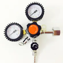 Для домашнего пивоварения Co2 регулятор двойной датчик-проект, пива, Kegerator 1/2 ''g фитинг