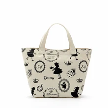 Настроить мешок многоразовые художник холст мини пляжная сумка