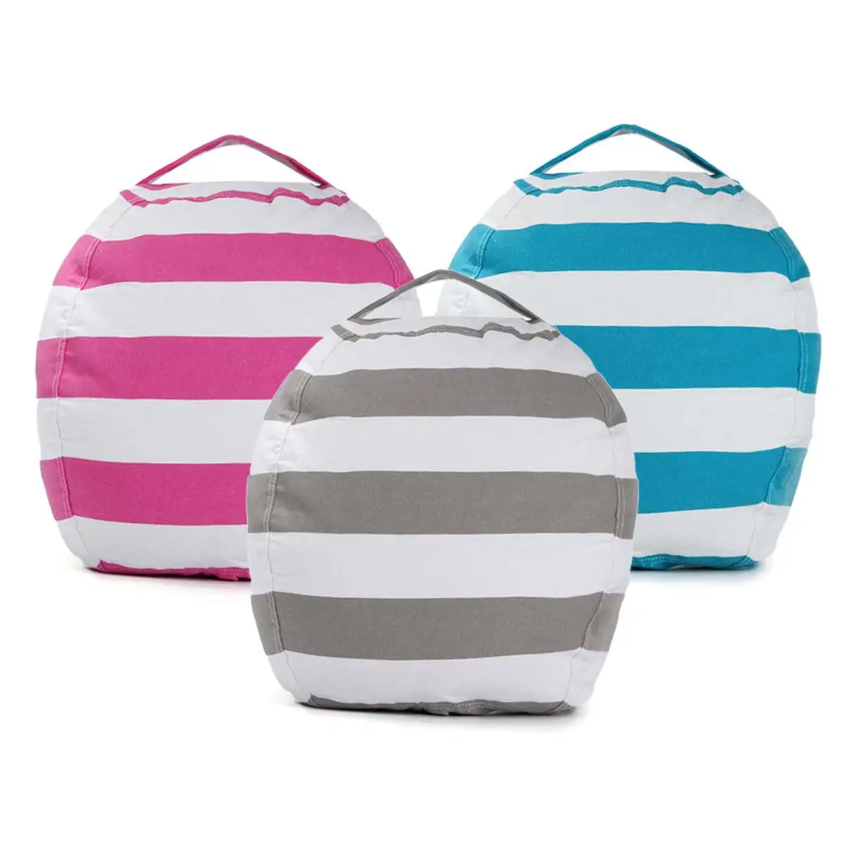 S/L المحمولة كبير قدرة الأطفال Plushs لعبة حقيبة التخزين المنزلية الملابس المنظم حقيبة للسفر المنزل منظمة