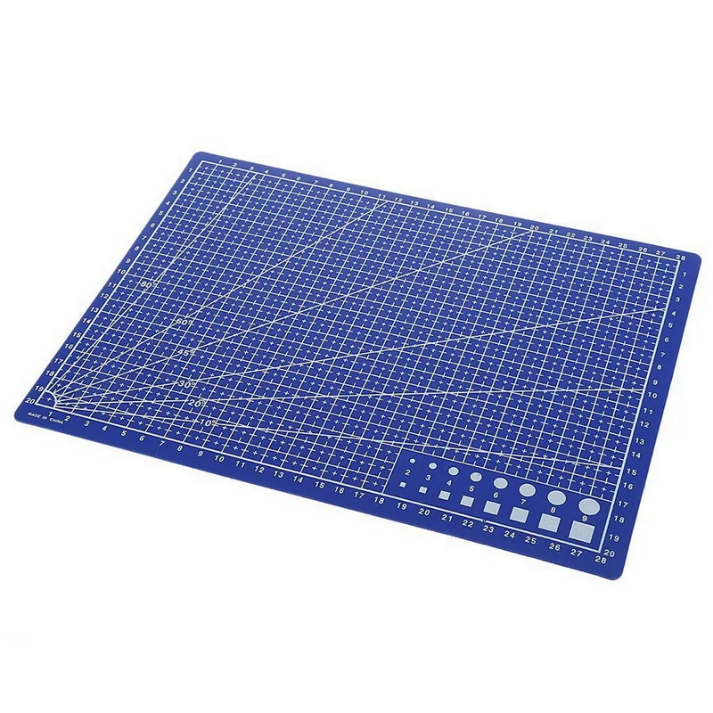 A4 Cutting Mat Non Slip Sewing Quilting Craft Durable Printed Grid