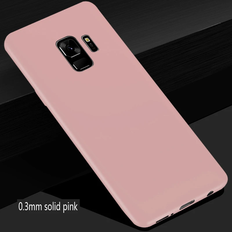 wallet cases For Samsung Galaxy S9 S9 Plus S10E S10 Plus 0.8mm Ultra Thin Matte Plastic Back Cover Case for Samsung S9 Plus Fashion Case mobile pouch waterproof