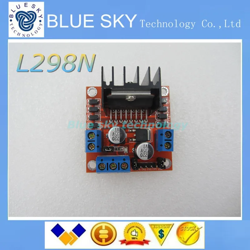 Special promotions 10pcs lot L298N motor driver board module L298 for arduino stepper motor smart car