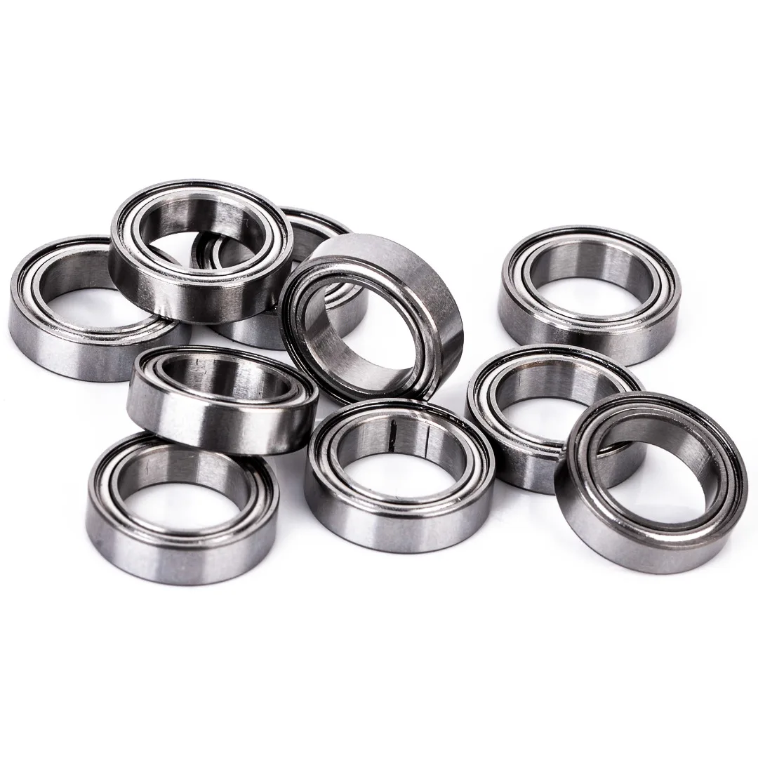 10pcs 6700ZZ Shielded Ball Bearings 10x15x4mm Steel Metal Ball Bearings Thin Wall Roller