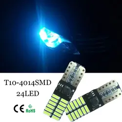 4 шт. T10 W5W 24 LED Автомобильные стояночные огни стороны света нет ошибки для mercedes benz w202 W220 W204 W203 W210 W124 w211 w222 X204 W164