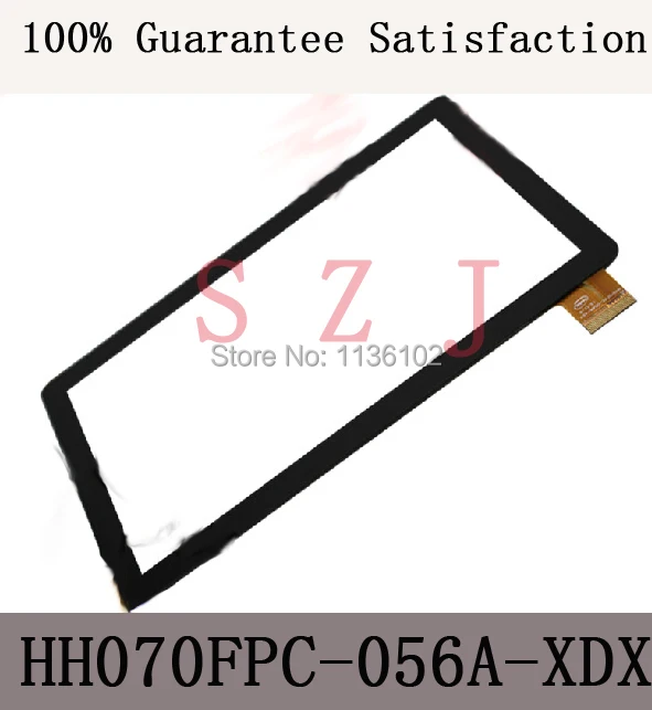 

New 7'' inch HH070FPC-056A-XDX external screen capacitive touch screen handwriting panel LCD internal display 10Pcs/lot