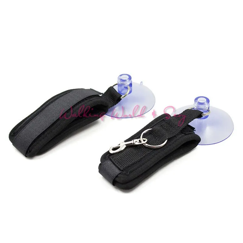 Nylon Ankle Or Hand Cuffs With Vacuum Suction Cup Fetish Slave BDSM Bondage Restraints Adult Game Erotic Sex Toys For Couples (5)