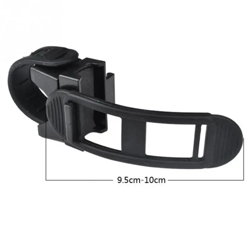 Perfect New Adjustable Belt 360 Degree Rotation Universal Bicycle Headlight Holder Flashlight Rack MTB Bike Light Mount Bracket Clip 5