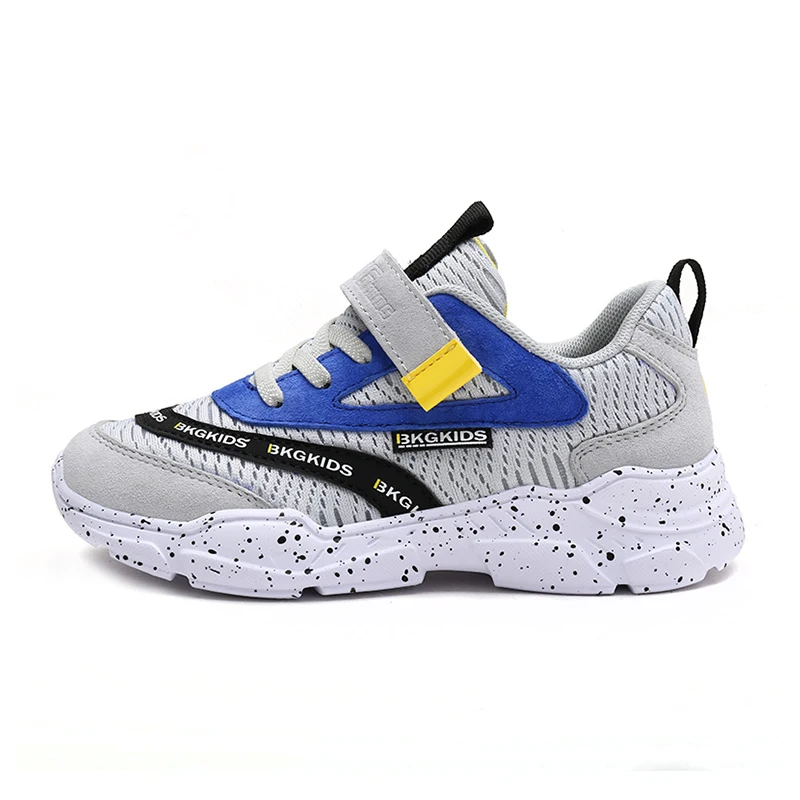 ضوء عارضة الأطفال الأزياء والأحذية تنفس تحلق النسيج الاطفال أحذية لينة عدم الانزلاق ارتداء مقاومة الفتيان رياضية حجم 26 -39