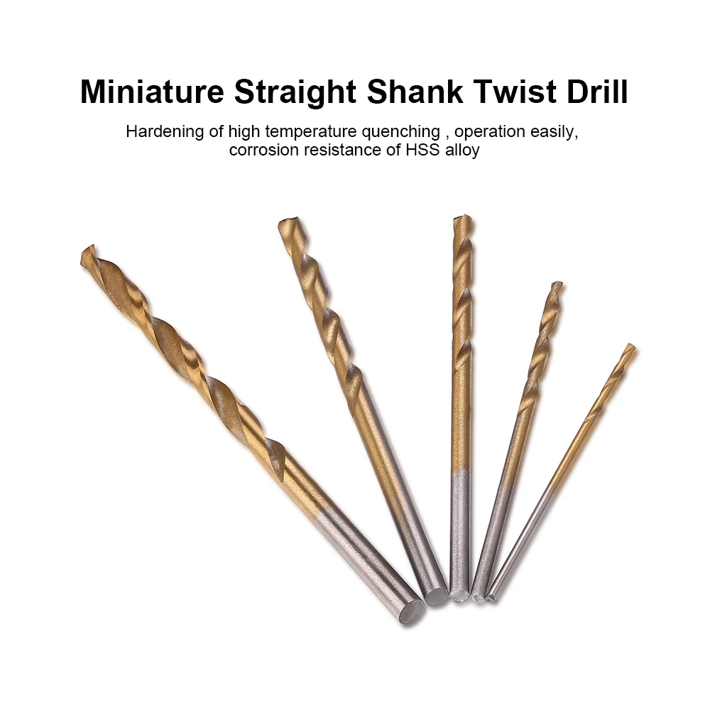 JelBo 50Pcs/Set Twist Drill Bit HSS Titanium Coated Twist Drill Woodworking Tool Set (1/1.5/2/2.5/3mm?for Wood, Metal JelBo 50Pcs/Set Twist Drill Bit HSS Titanium Coated Twist Drill Woodworking Tool Set (1/1.5/2/2.5/3mm?for Wood, Metal