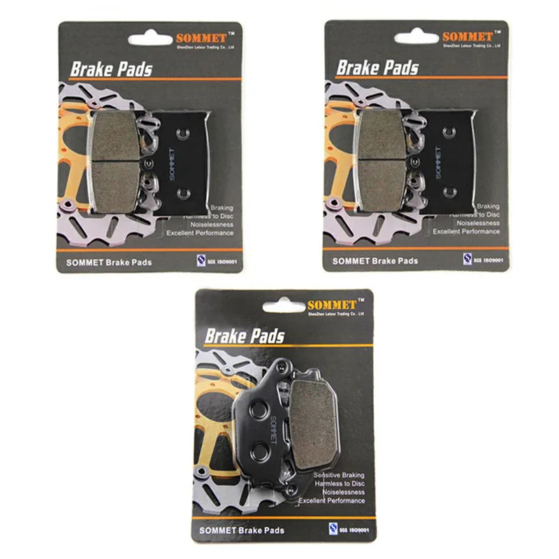 SOMMET Motorcycle Front Brake Pads Disc 1 pair for Suzuki GSX 650 FK8/FK9/FL0/FL1/FL2 2008-2014 SOMMET Motorcycle Front Brake Pads Disc 1 pair for Suzuki GSX 650 FK8/FK9/FL0/FL1/FL2 2008-2014