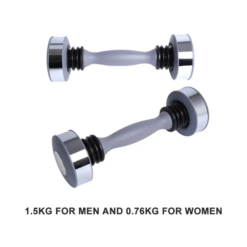 1pc weight lifting dumbbell exercise fitness exercise muscles for men and women vibration dumbbell fitness dumbbell