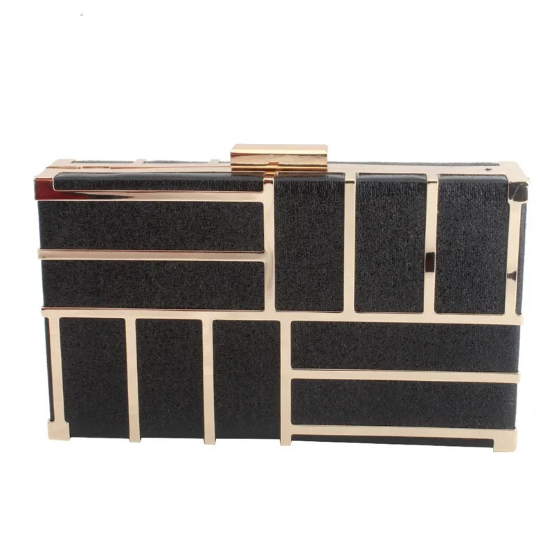 

Fashion Stripe Design Women Bag Acrylic Evening Clutch Bag Small Party Minaudiere Chain Handbags Purse Wedding Bag Bolsos Female