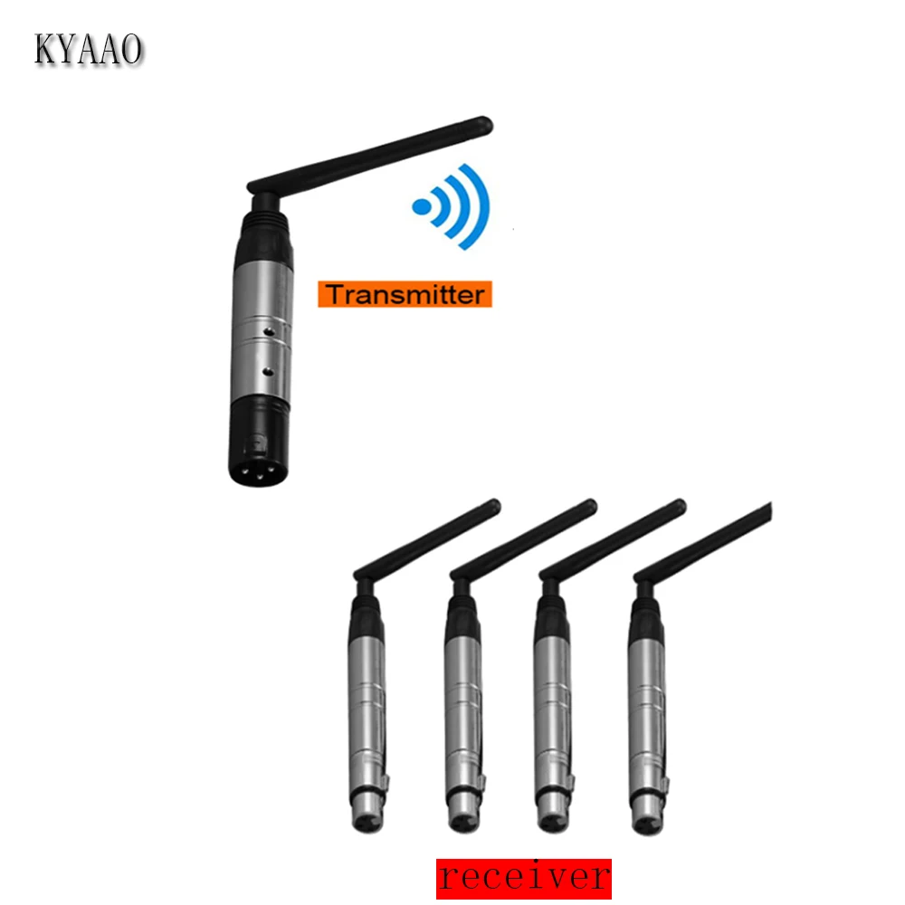 

Strong Signal 2.4G 126 Channels Wireless DMX Transmitter Receiver System For All Stage Lighting moving head light Wifi Wireless