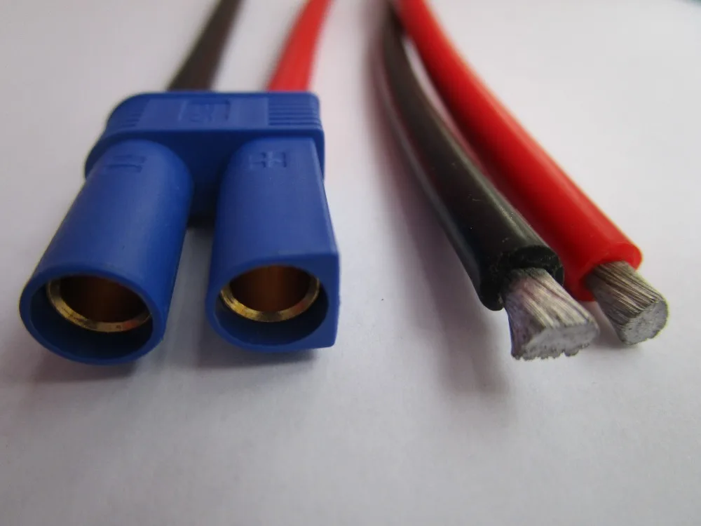 

1 pcs EC5 Female Jack Connector Cable 10AWG 50cm