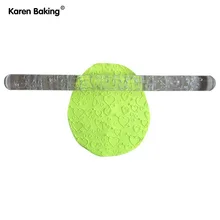 Любовь выбрать вам узор прозрачный Тиснение rolling Булавки Sugarcraft Инструменты для украшения торта-A265